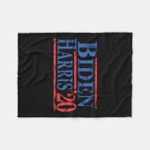 Couverture Polaire Joe Biden Kamala Harris 2020 (Devant (Horizontal))