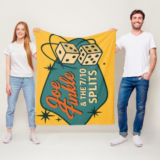 Couverture Polaire Joe Finkle & The 7/10 Splits Rockin' Blanket (En situation)