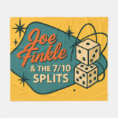 Couverture Polaire Joe Finkle & The 7/10 Splits Rockin' Blanket (Devant (Horizontal))