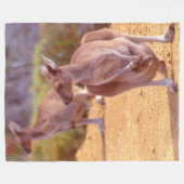 Couverture Polaire JOEY et MOM KANGAROO (Devant (Horizontal))