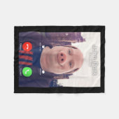 Couverture Polaire John Rk Is Calling Funny Answer Call Phone  (Devant (Horizontal))