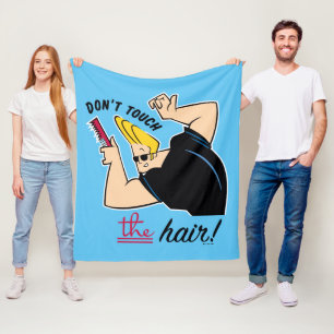 Couverture Polaire Johnny Bravo Comb - Ne touchez pas les cheveux!