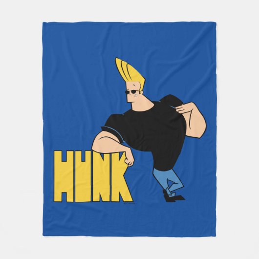 Couverture Polaire Johnny Bravo - Hunk (Devant)