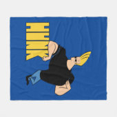 Couverture Polaire Johnny Bravo - Hunk (Devant (Horizontal))