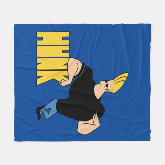 Couverture Polaire Johnny Bravo - Hunk (Devant (Horizontal))