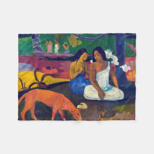 Couverture Polaire Joie, Gauguin (Devant (Horizontal))