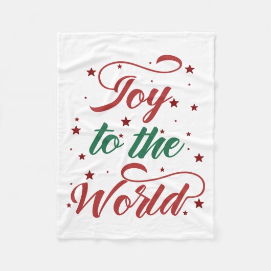 Couverture Polaire joie pour le monde (Devant)