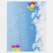 COUVERTURE POLAIRE JOLI ANNIVERSAIRE (Devant)