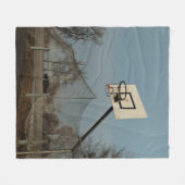 Couverture Polaire Joli basket-ball (Devant (Horizontal))