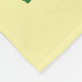 Couverture Polaire Joli bébé cerf ajouter le nom (Coin)