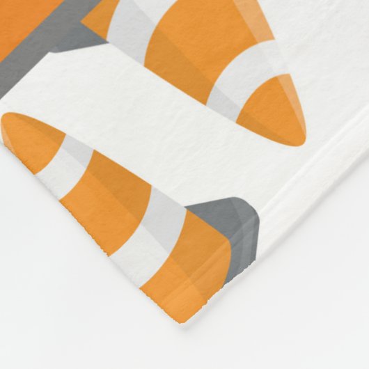 Couverture Polaire Joli bébé garçons construction ajouter le nom (Coin)