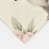 Couverture Polaire Joli Chatons et Papillons (Coin)