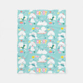 Couverture Polaire Joli chiot (Devant)