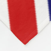 Couverture Polaire Joli drapeau du Royaume-Uni valet union (Coin)