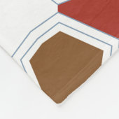 Couverture Polaire Joli éléphant Shrew amusant Motif coloré (Coin)