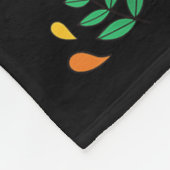 Couverture Polaire Joli Garçon Avec Tacos Joyeux Anniversaire Taco Bo (Coin)