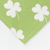 Couverture Polaire Joli Gnome Chanceux de la Saint-Patrick (Coin)