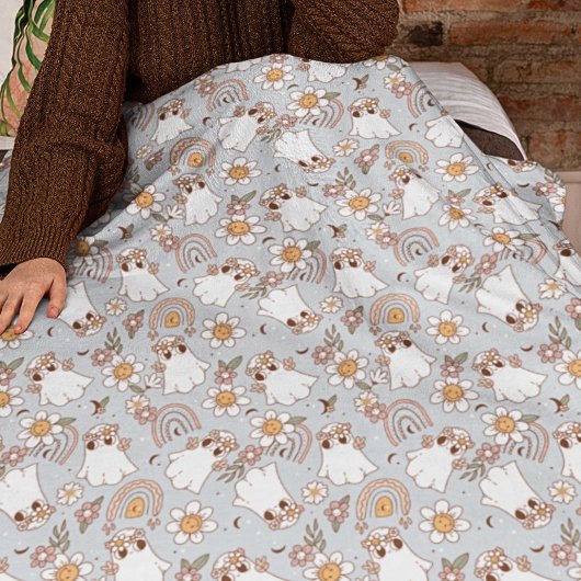 Couverture Polaire Joli Halloween Super Style Rétro Enfants