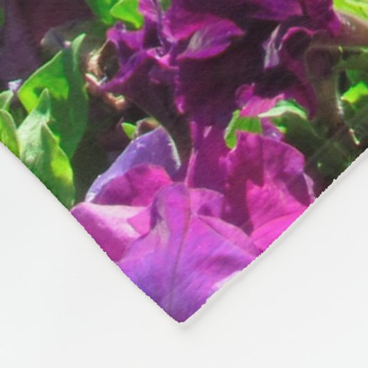 COUVERTURE POLAIRE JOLI ISAIAH 41:10 CONCEPTION FLORALE (Coin)