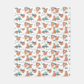 Couverture Polaire Joli Motif Sloth (Devant)