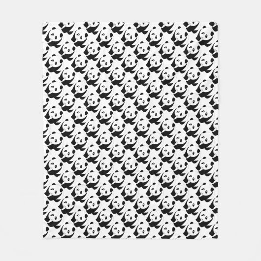 Couverture Polaire Joli panda (Devant)