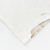 Couverture Polaire Joli Papillon blanc (Coin)