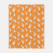 Couverture Polaire Joli petit Fantôme Effrayant Halloween (Devant)