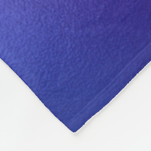 Couverture Polaire Joli turquoise violet faux parties scintillant mon (Coin)