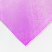 Couverture Polaire Joli violet Country Design chic (Coin)