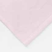Couverture Polaire Jolie bébé hérisson rose (Coin)