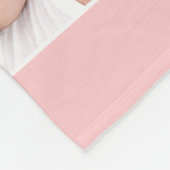 Couverture Polaire Jolie Berry Twigs Pink Baby's First Year Photos (Coin)