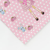 Couverture Polaire Jolie en rose Kawaii fille PinkyP (Coin)