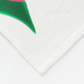 Couverture Polaire Jolie fentes bébé accroché dans un arbre (Coin)