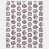 COUVERTURE POLAIRE JOLIE FEUILLES D'ARBRE (Devant)