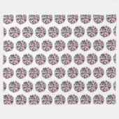 COUVERTURE POLAIRE JOLIE FEUILLES D'ARBRE (Devant (Horizontal))