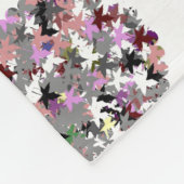 COUVERTURE POLAIRE JOLIE FEUILLES D'ARBRE (Coin)