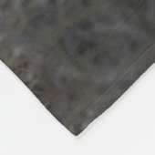 Couverture Polaire Jolie Floral Baby Milestones Gris Fleece Blanket (Coin)