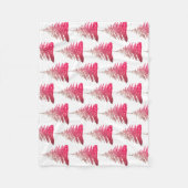 Couverture Polaire Jolie Parties scintillant rose Arbre de Noël Toiso (Devant)