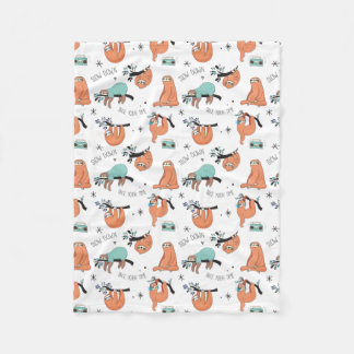 Couverture Polaire Jolie Sloth