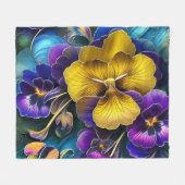 Couverture Polaire Jolies lampes d'art (Devant (Horizontal))