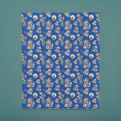 Couverture Polaire Jolies Raccoons de Noël avec cadeaux Snowglobe Tre