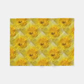 Couverture Polaire jonquille jaune (Devant (Horizontal))