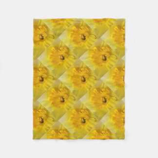 Couverture Polaire jonquille jaune