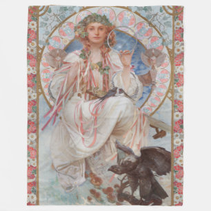 Couverture Polaire Josephine Crane Bradley en Lavia par Alphonse Much