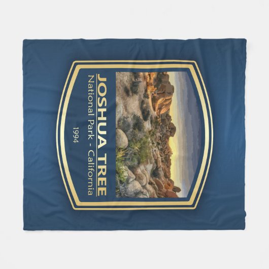 Couverture Polaire Joshua Tree NP (PF1) (Devant (Horizontal))