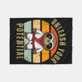 Couverture Polaire Jote Sloth Japonaise Self Defense Karate (Devant (Horizontal))