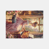 Couverture Polaire Jouer Le Piano (Devant (Horizontal))