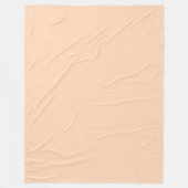 Couverture Polaire Jouer Peach Beige (Devant)