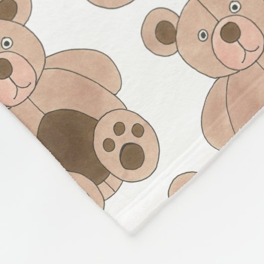 Couverture Polaire Jouet Brown peluche Ours en peluche fourré (Coin)