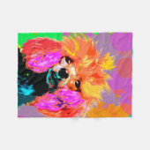 Couverture Polaire Jouet de Pop Art (Devant (Horizontal))